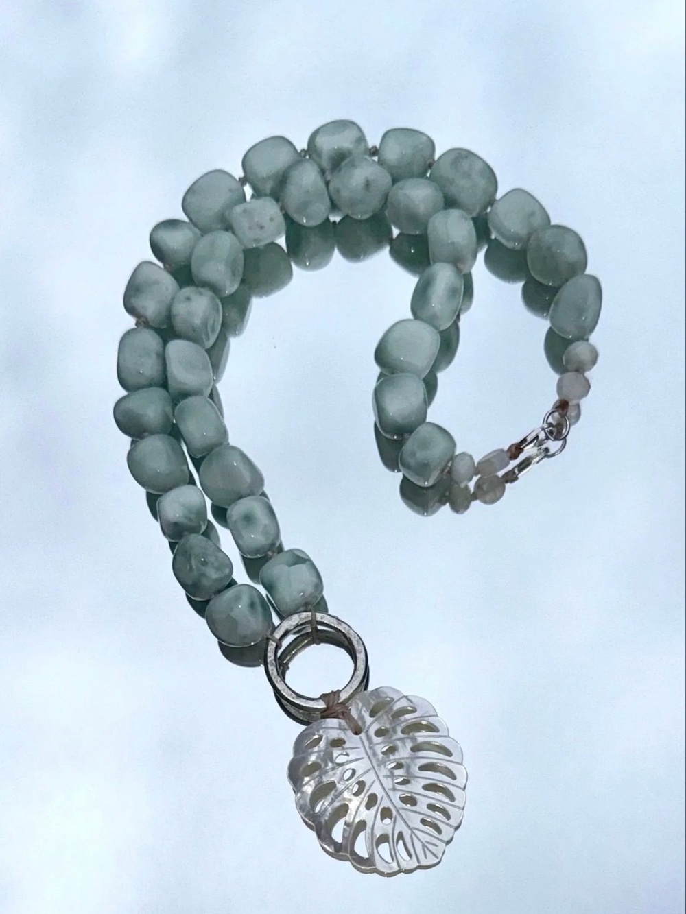 Sea Queen Hand-knotted Necklace